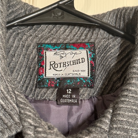 Rothschild Charcoal Trench Coat - Picture 4 of 9